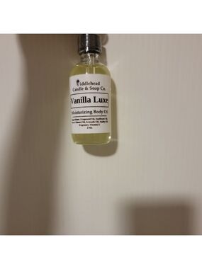 Fiddlehead Vanilla Luxe Moisturizing Body Oil